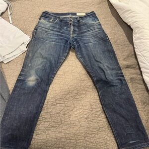 imogene + willie Barton slim raw selvedge